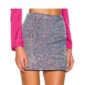 Revolve Misty Sequin Wrap Skirt in Multicolor- Superdown - eras tour